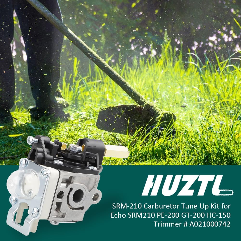 Carburetor For ECHO SRM 210 SRM-230 SRM211 GT200 HC150 HC151 PE200 PE201 PPF210 PPF211 Trimmer Brushcutter With Fuel Maintenance Kit Spark Plug HUZTL - Image 2