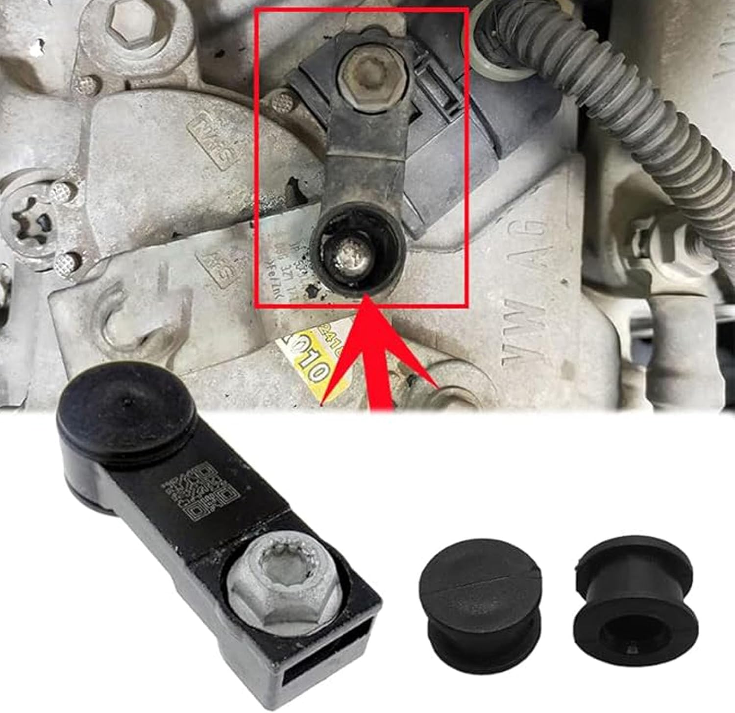2PCS Automatic Transmission Shift Cable Bushing Repair Kit 09G321397A Compatible for VW Polo Classic Jetta Golf Passat for Audi A3 S3 TT TTS for Seat Altea Leon Toledo for Skoda - Image 3
