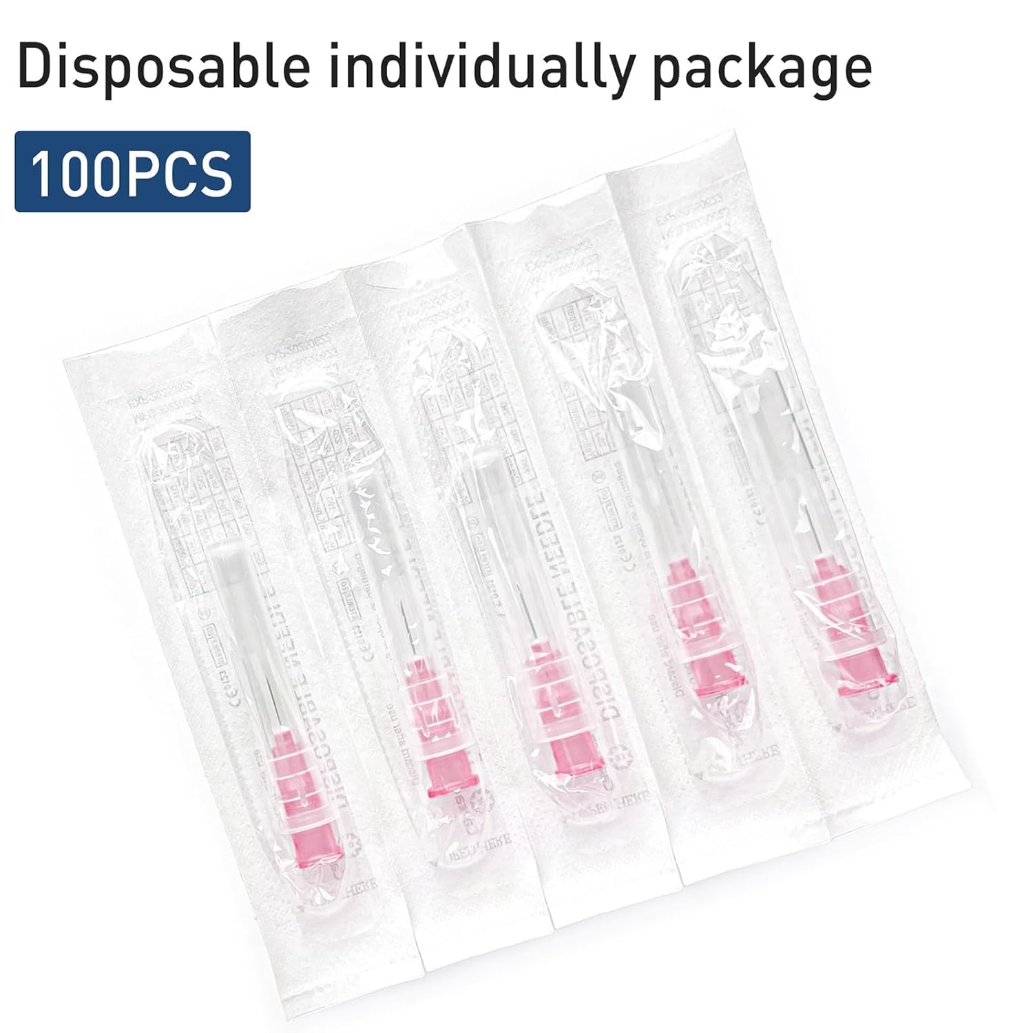 100PCS 29Ga 1/2 inch(13mm) Needle Lab Accessories, Refilling Inks,Individually Packaged - Image 5