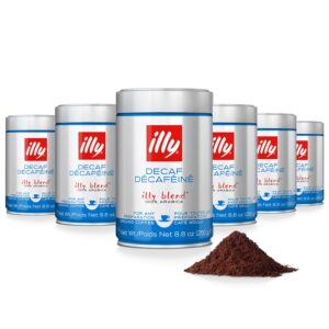 illy Decaf Ground Espresso Coffee, ...