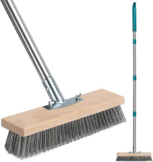 Stainless Steel Deck Scrub Brush wi...
