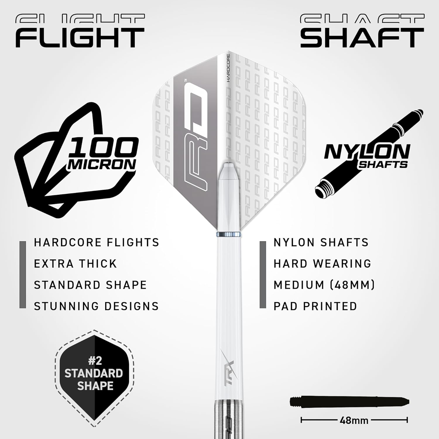 RED DRAGON Javelin Original Professional Darts Set - 85% Tungsten Darts with Flights & Shafts - Available in Soft Tip 18g Barrel/20g Full Weight and Steel Tip 20g - 26g - Image 4