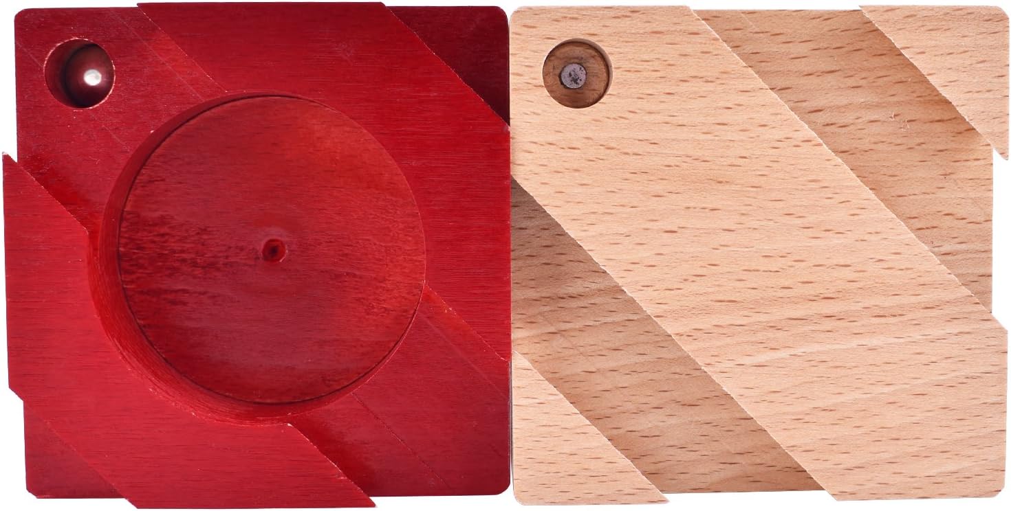 Impossible Dovetail Box Wooden Puzzle 3D Brain Teaser Magic Drawers Secret Compartment Jewelery Box - Image 5