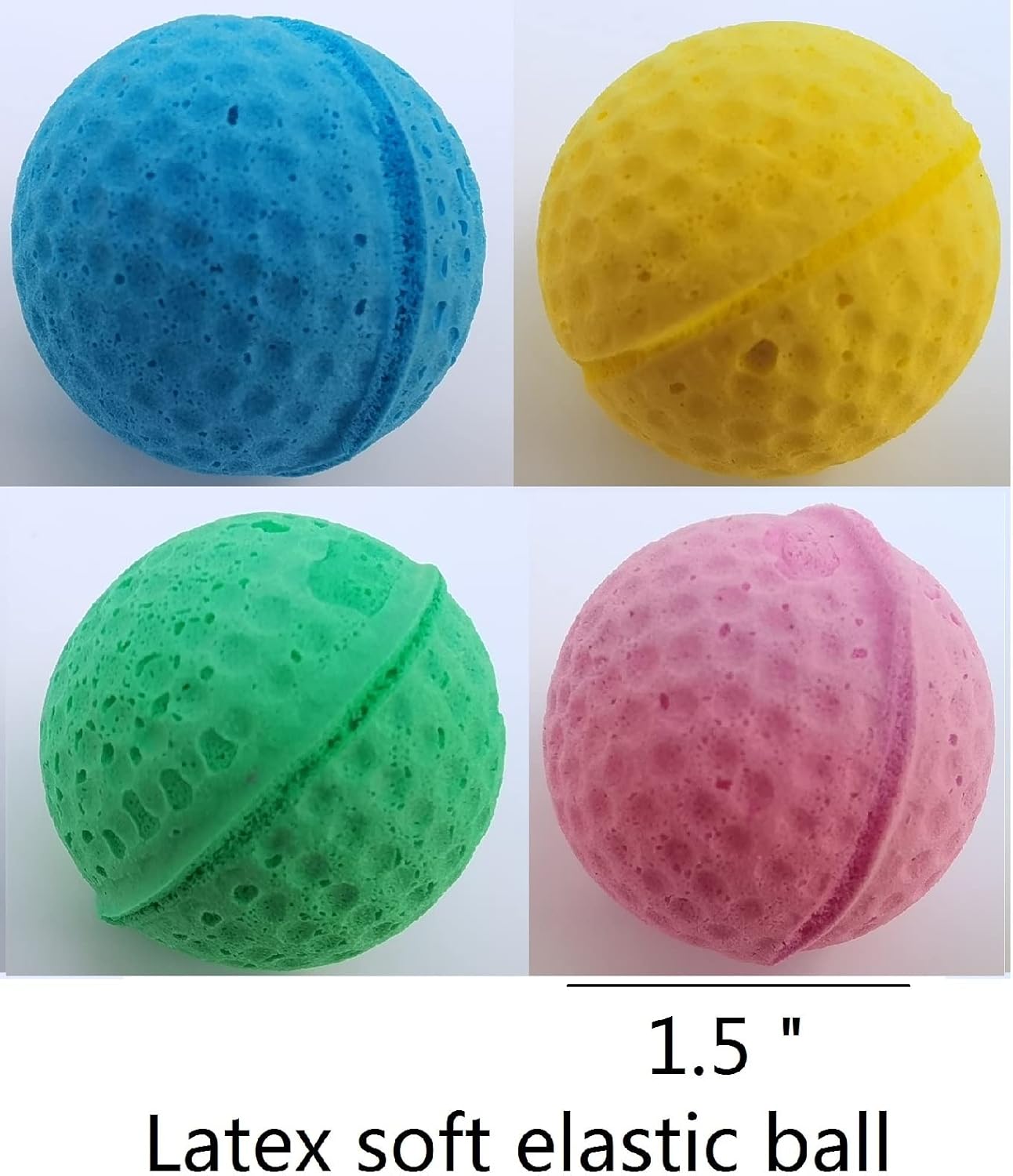 YnFag Foam Soccer Balls Cat Toys for Indoor Cats Cat Balls (12 Pcs Individual Color Balls) - Image 3