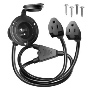 PlugSaf Shore Power Inlet Plug 15 A...
