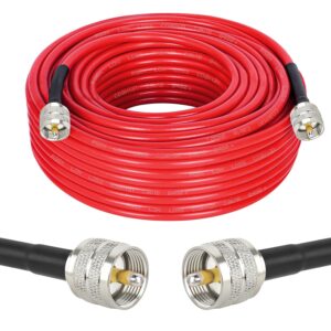 MOOKEERF RG8X Coaxial Cable 100ft,C...