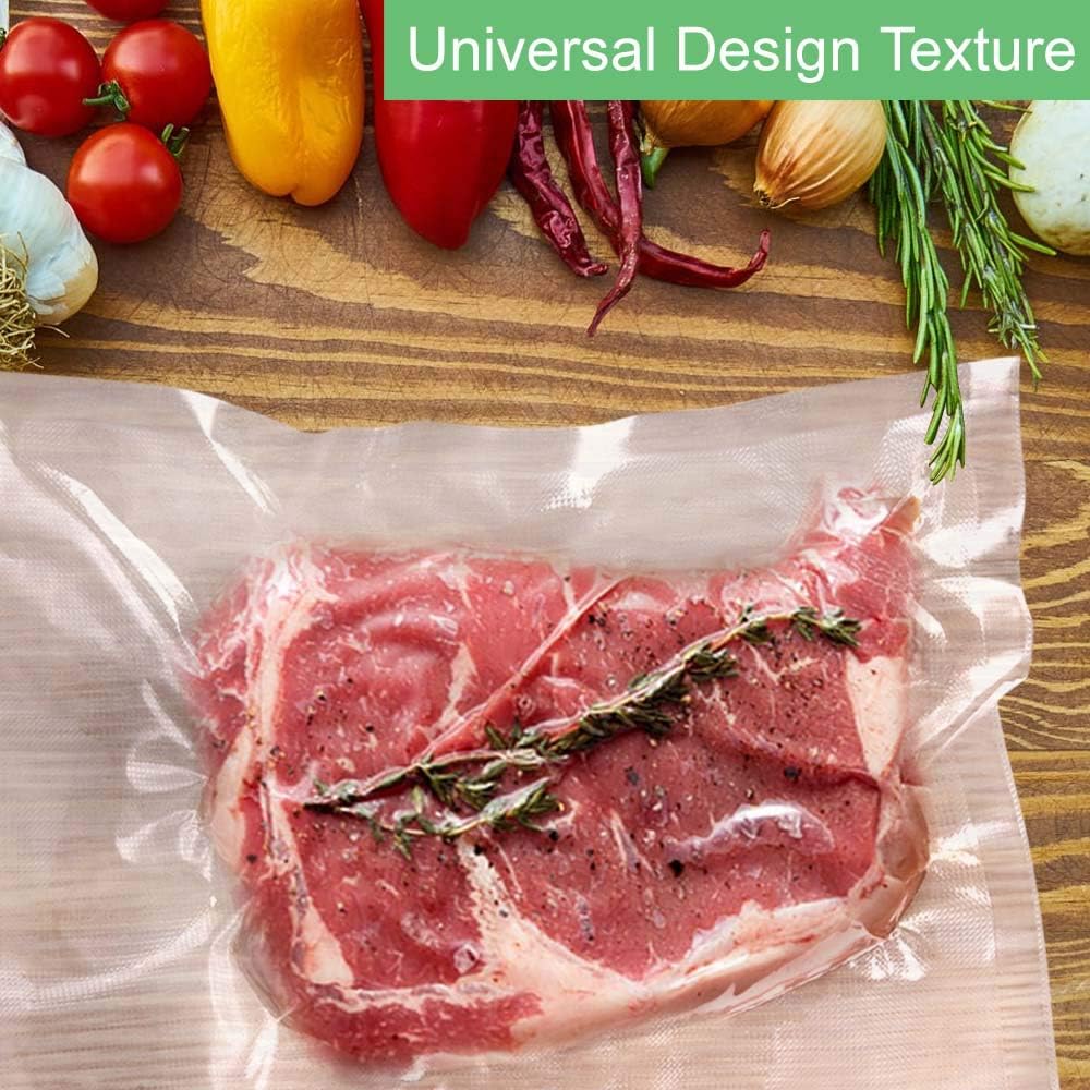 O2frepak 100 Pint 6" x 10" Vacuum Sealer Bags with BPA Free and Puncture Prevention,Vacuum Seal Freezer Bags,Great for Sous Vide Vaccume Sealer PreCut Bags - Image 7