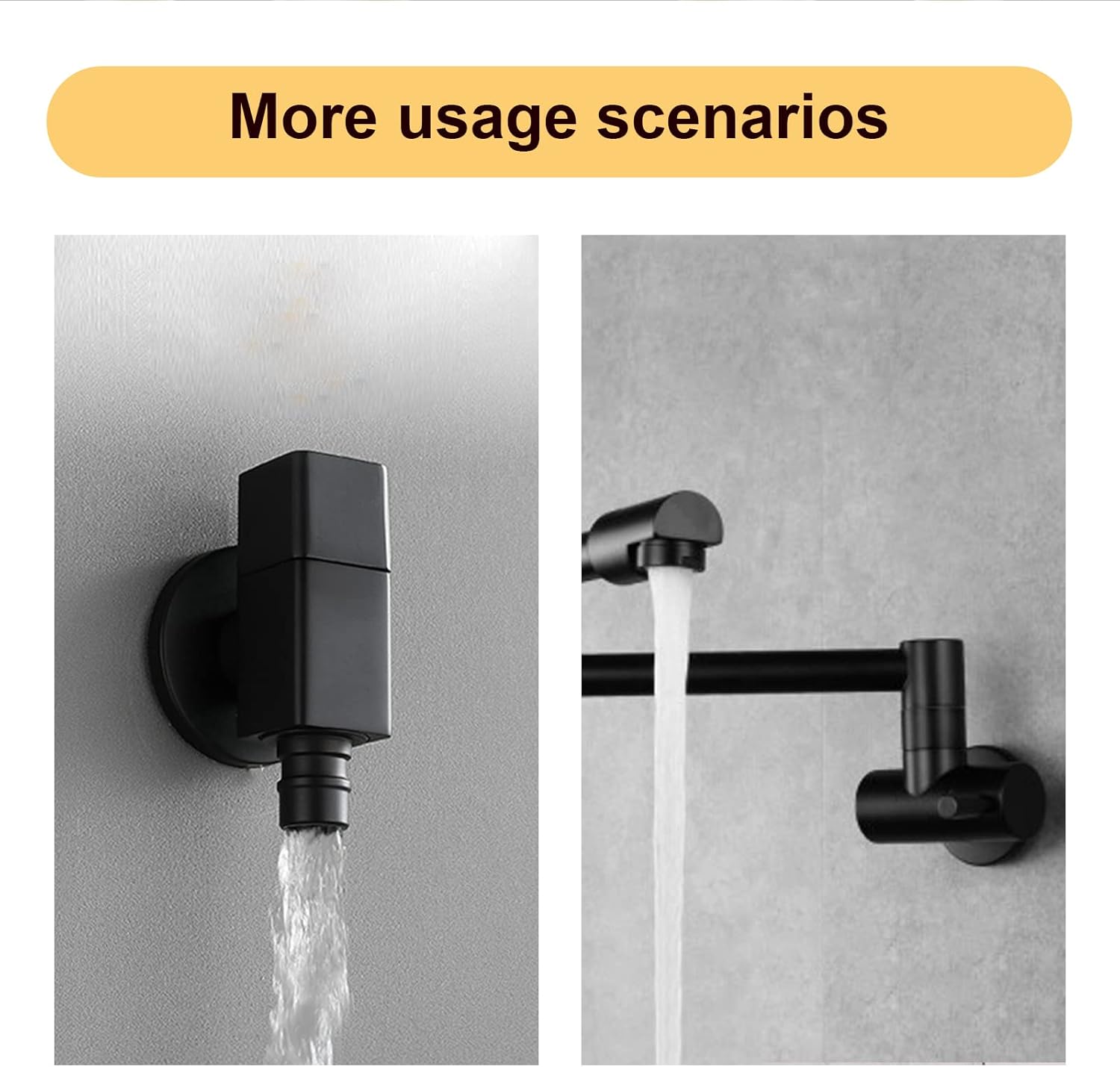 OFFO Extra Large Shower Arm Flange 3.5" in Outer Diameter Replacement Shower Head Arm Escutcheon Plate Suitable for Most Brands Shower Head Arms, Matte Black - Image 7