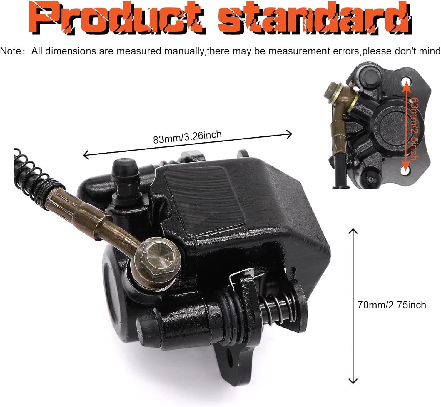 Rear Brake Master Cylinder Caliper For 50-125cc Chinese TaoTao Peace Motorsports Quad Coolster 3050HD ATV Four Wheeler - Image 7