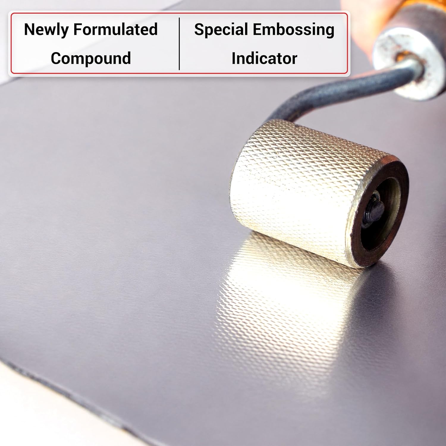 CANOPUS Car Sound Deadening Mat - 80 mil, 5 sqft, Butyl Sound Deadener for Trunk, Doors, Floor & Ceiling, Audio Dampening Material, Pack of 5 Sheets, Silver - Image 5