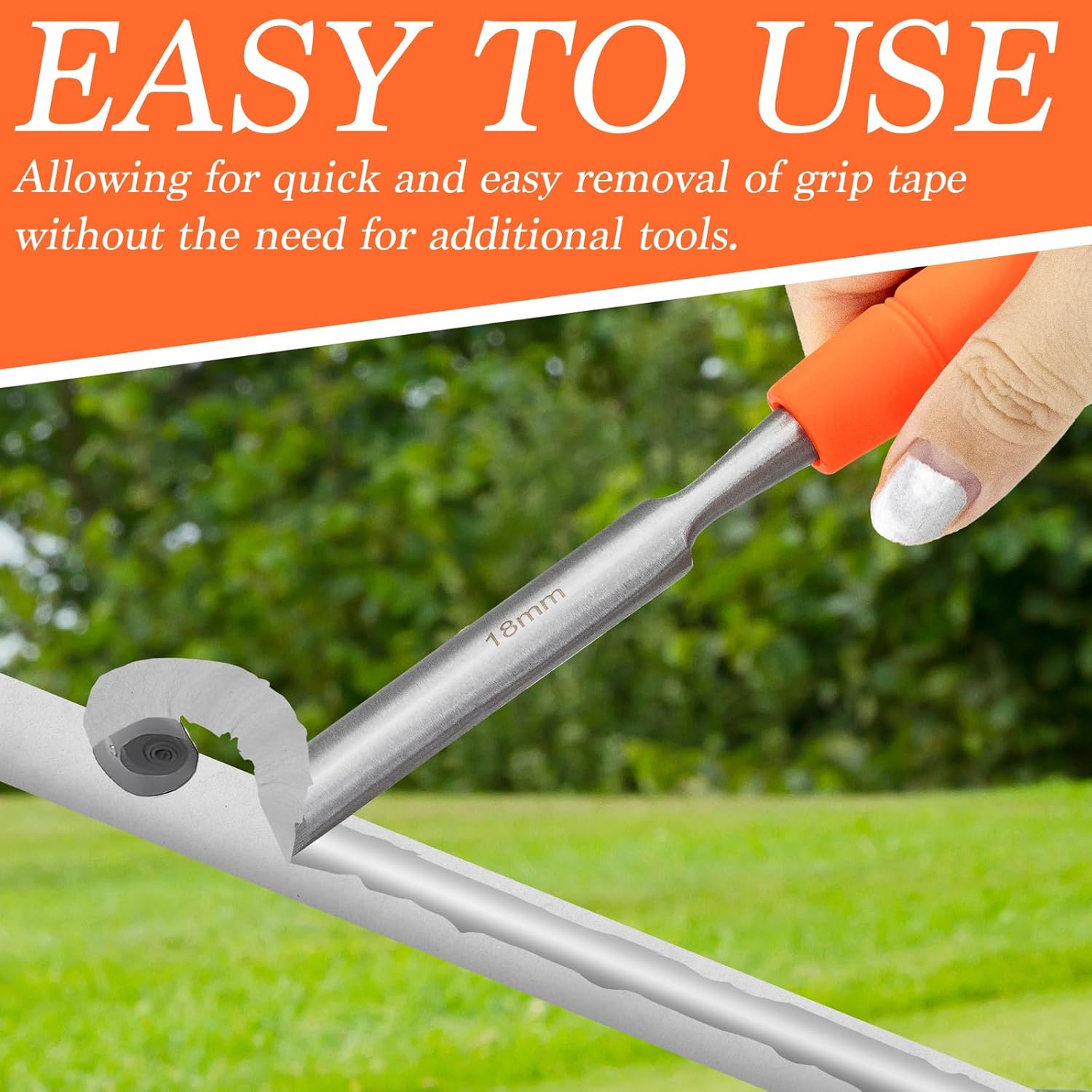 LhyBtm Golf Grip Tape Remover Tool, Golf Grip Tape Stripper Remover Tool, Golf Grip Removal Kit for Graphite Steel Shaft Perfect for Golf Grip Repair & Replacement Kit - Image 4