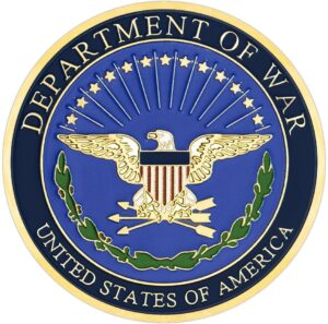 Department of War Challenge Coin Ad...