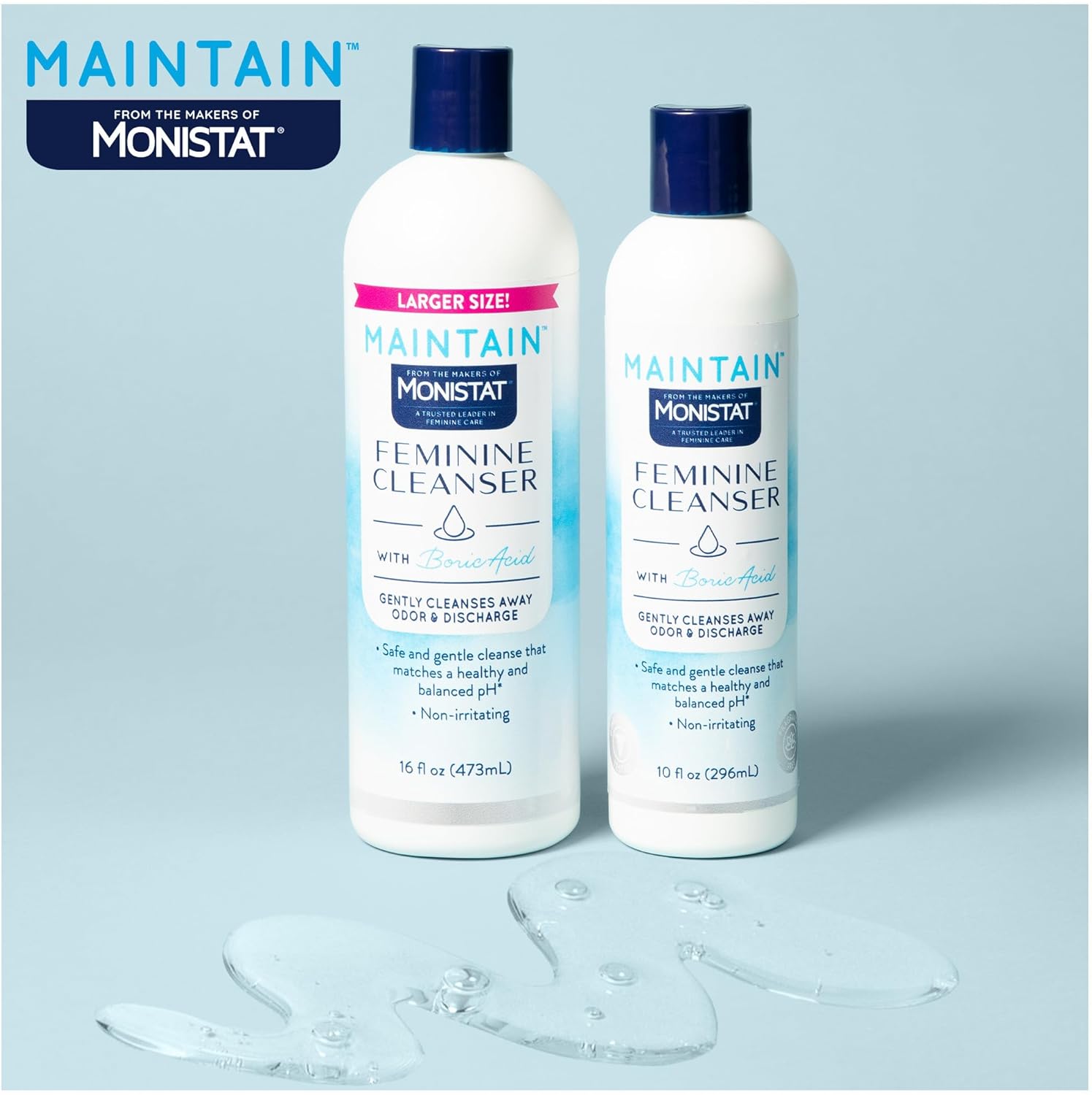 Monistat Boric Acid Feminine Wash, Fragrance-Free Intimate Wash for Women with Gentle pH-Balanced Formula, 10 Fl Oz, Pack of 3 - Image 7