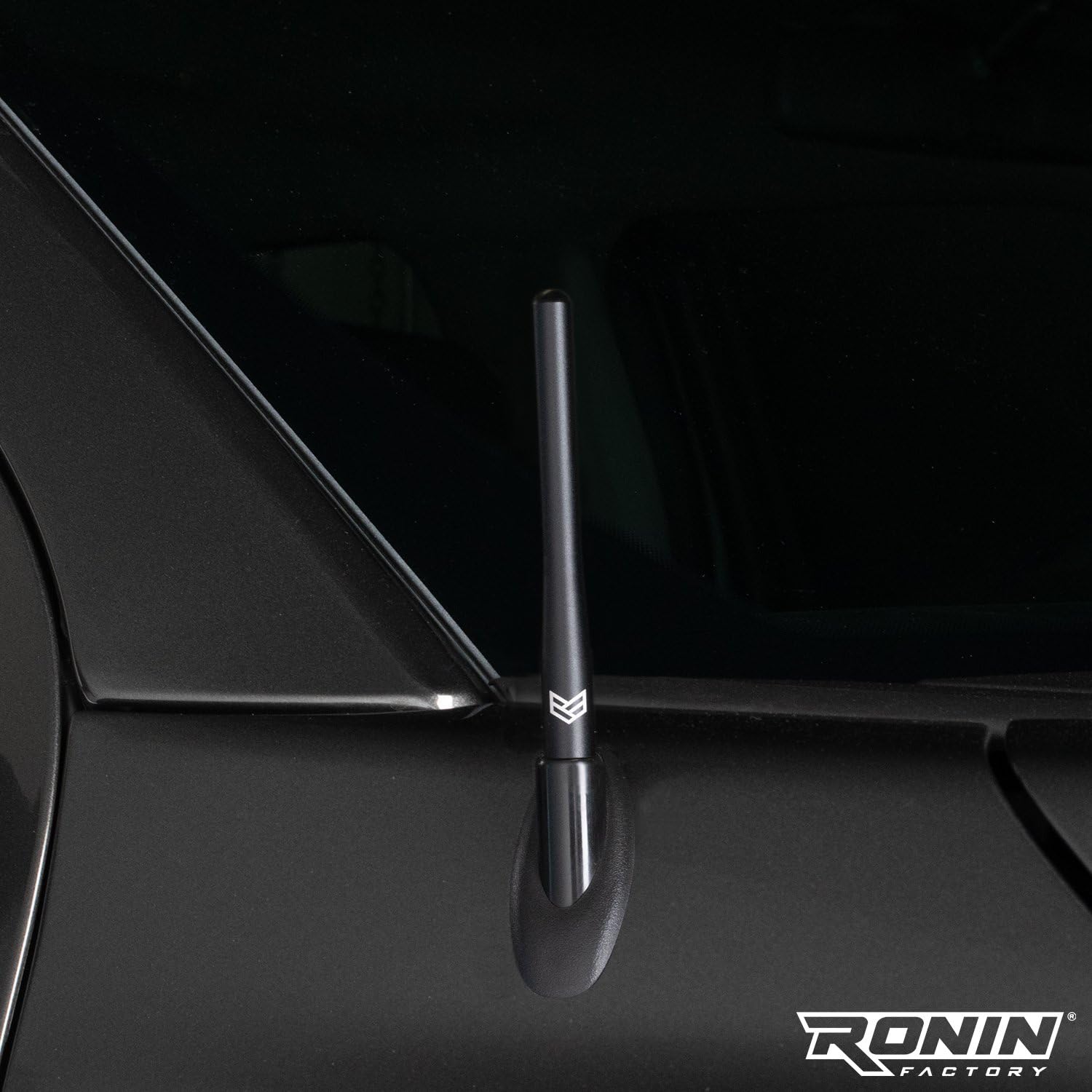 RONIN FACTORY Truck Antenna for Ford F150 F250 F350 Super Duty Raptor Bronco (21-23) Lightning Dodge RAM 1500 Accessories - Anti Theft - Carwash Safe - Short Antenna F150 (4 Inch) - Image 3