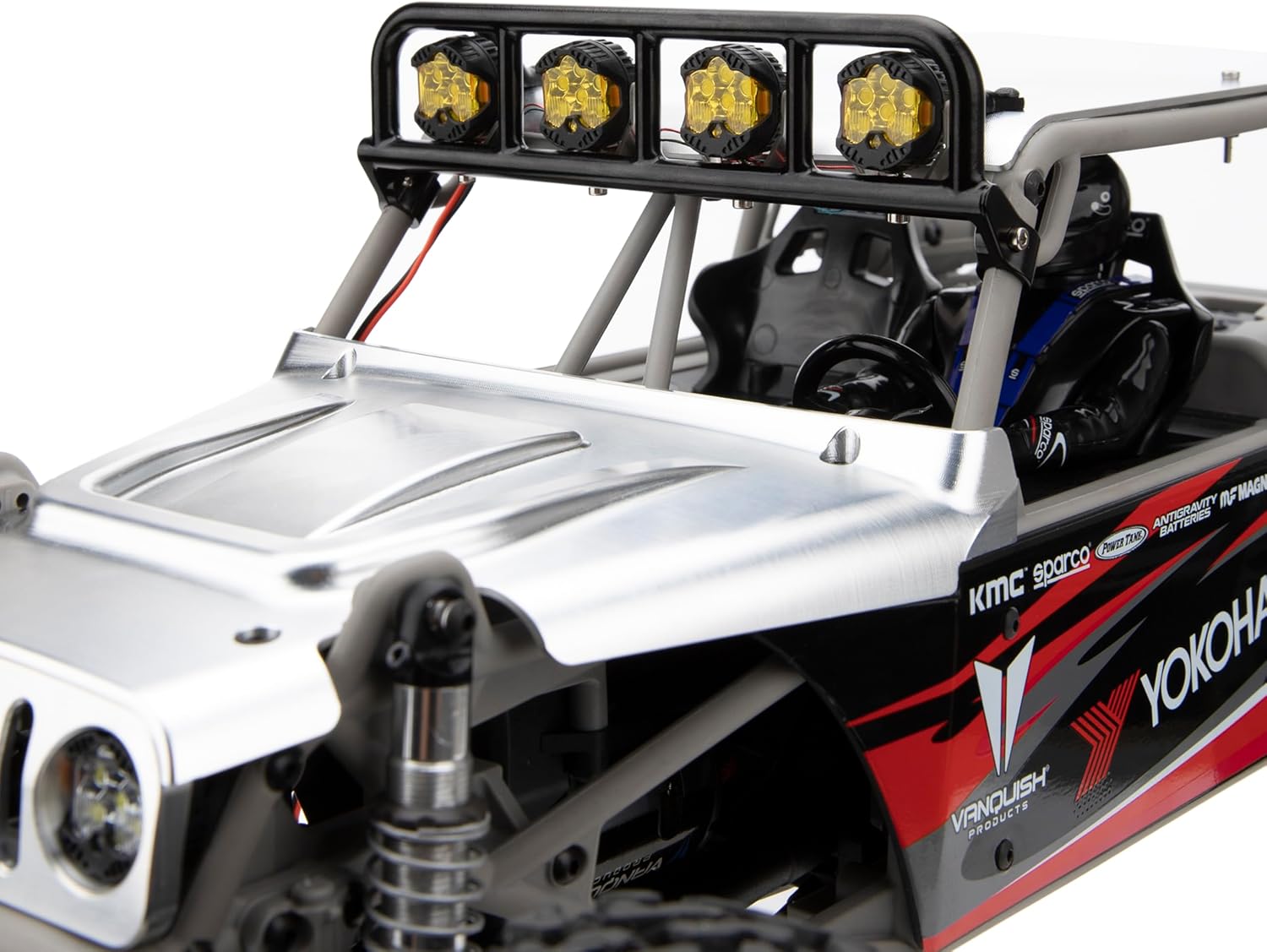 MEUS RACING RC Car LED Lights Kit - 1/10 & 1/8 Scale RC Crawler Accessories for Axial SCX10, Wraith, Traxxas TRX4 & TRX6, Redcat Gen8 Upgrades - Image 4
