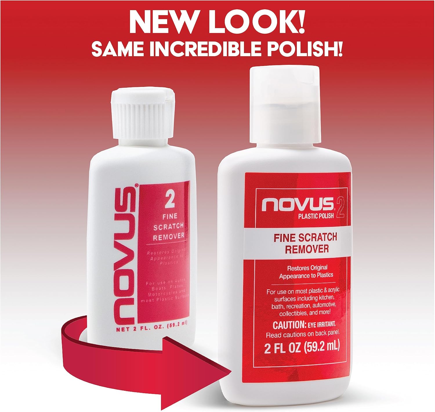NOVUS 7030 | Fine Scratch Remover #2 | 2 Pack, 8 Ounce Bottles - Image 3