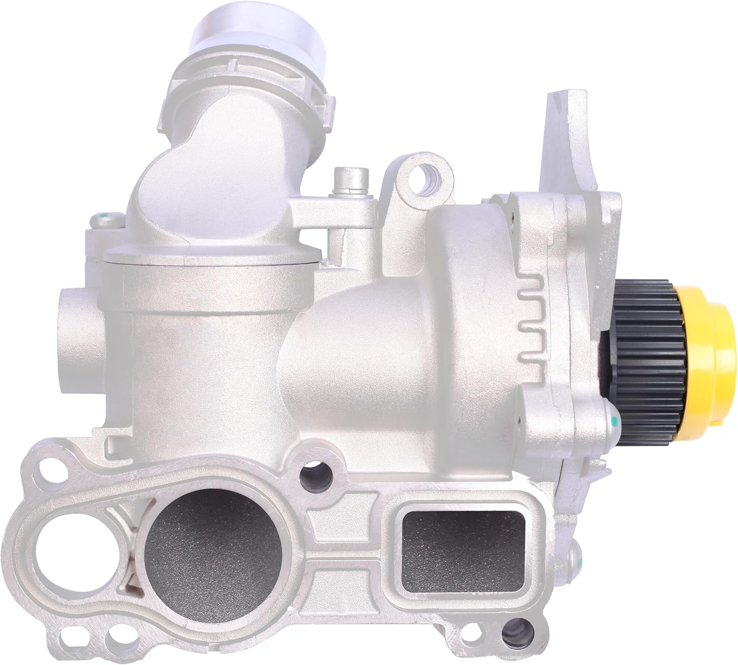 Aluminum Water Pump Kit Compatible with Audi A3 A4 A5 A6 Q3 Q5 TT A4 Allroad & VW Passat Jetta Golf CC T-iguan GTI Eos Beetle 2.0T TSI Engine,OE 1312460 06H121026DR 06H121026AF 06J121026R Set of 9 - Image 4