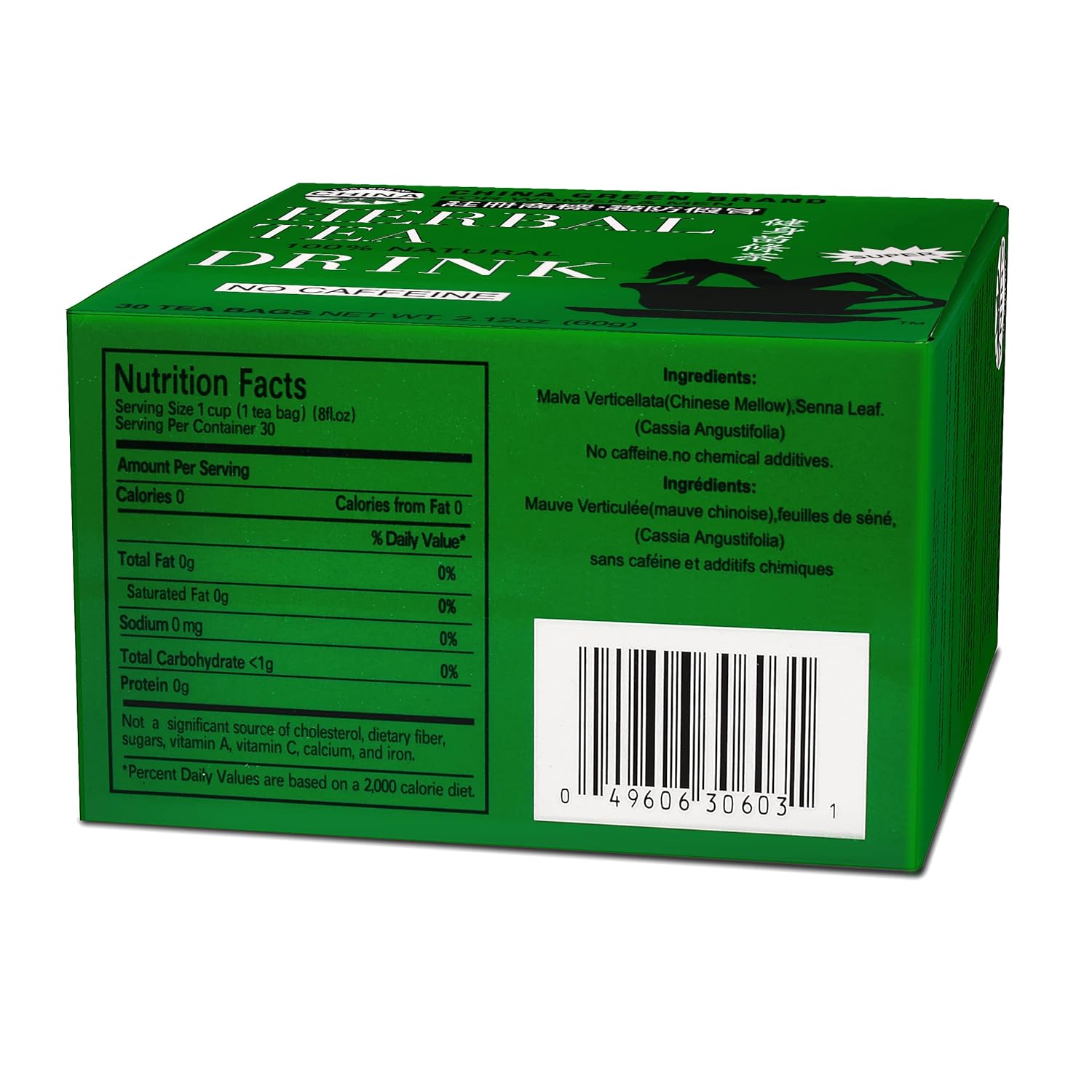 Uncle Lee's Tea Detox Tea with Senna Laxative, Constipation Relief for Adults, Supports A Healthy Weight, Caffeine-Free Herbal Tea Bags, 30 Count (Pack of 5) - Image 2
