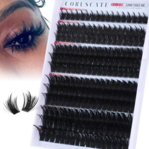 CORUSCATE Spiky Lash Clusters Wispy...