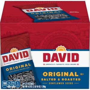 DAVID Sunflower Seeds, Original Fla...