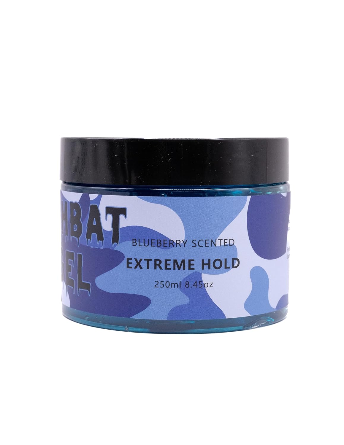 Combat Gel extreme hold hair gel (250 ML, Blueberry) - Image 3