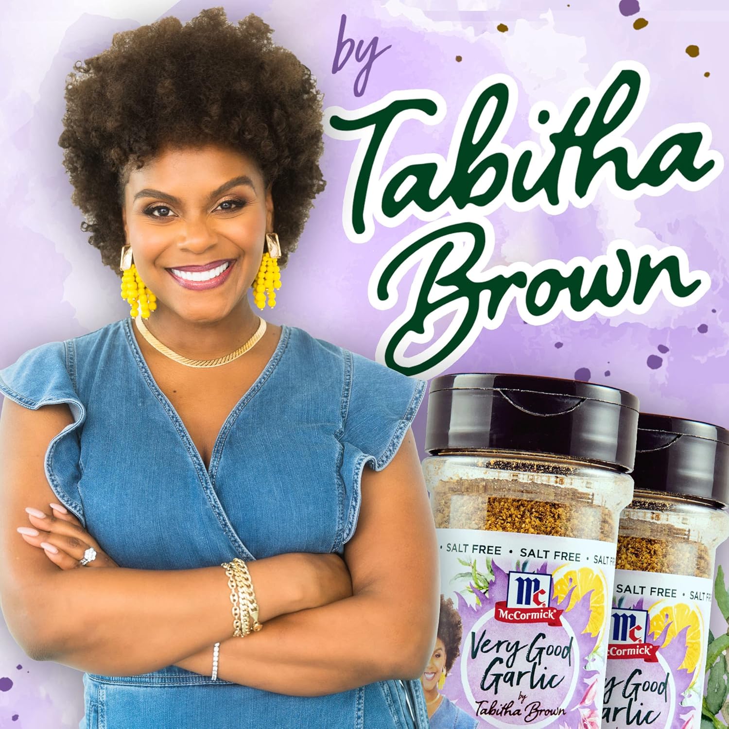 McCormick Very Good Garlic All Purpose Seasoning by Tabitha Brown, 4.87 oz - Image 2
