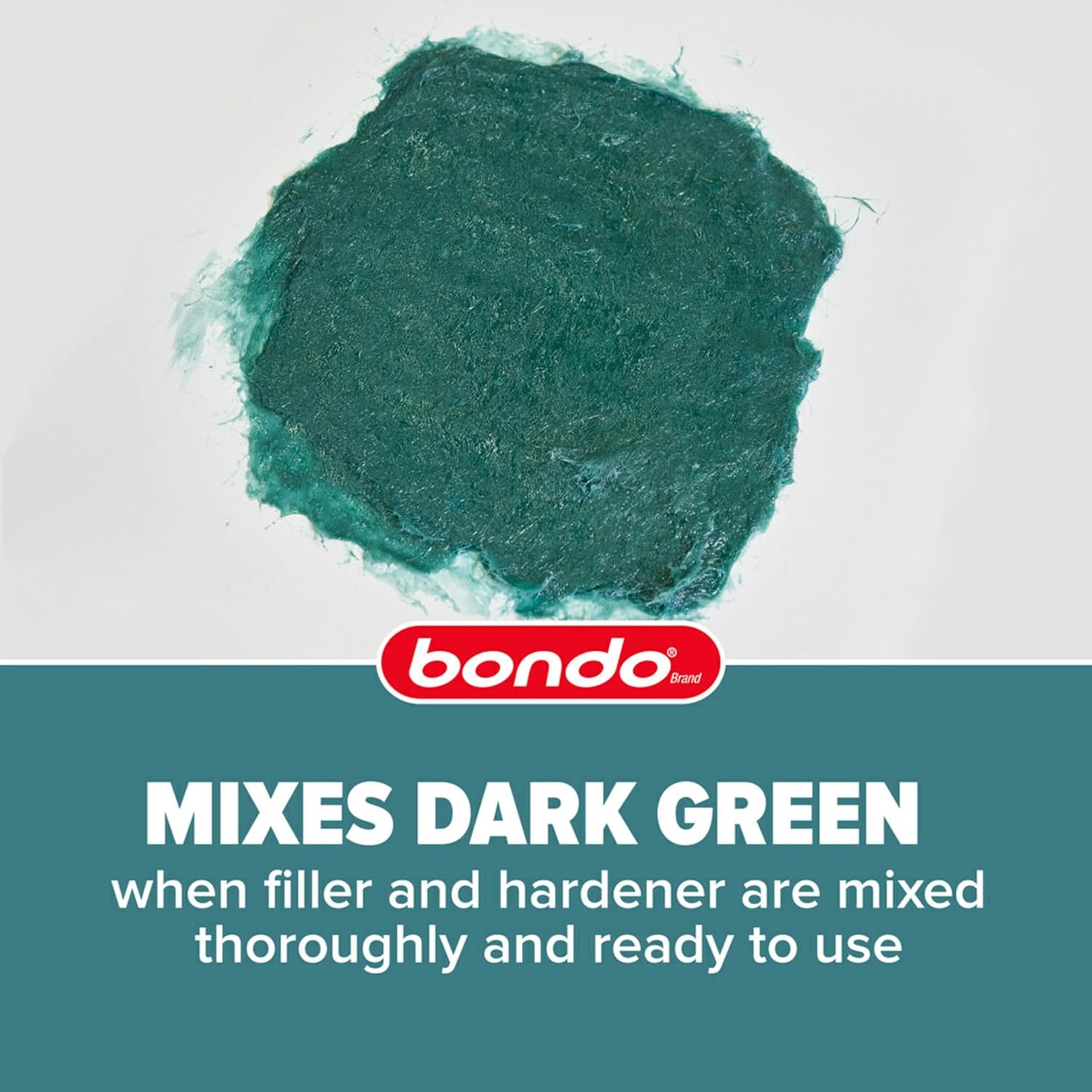 3M Bondo Short Strand Fiberglass Reinforced Filler 1.37 LB (621 g) with Bondo Cream Hardener 0.5 oz (14g), Repair Holes Up To 0.5 IN, Waterproof (SS-PT-ES) - Image 14