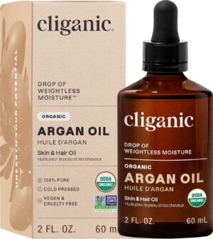 Cliganic Organic Argan Oil, 100% Pu...
