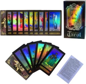 SUNHHX Tarot Cards Set, 78 Surface ...