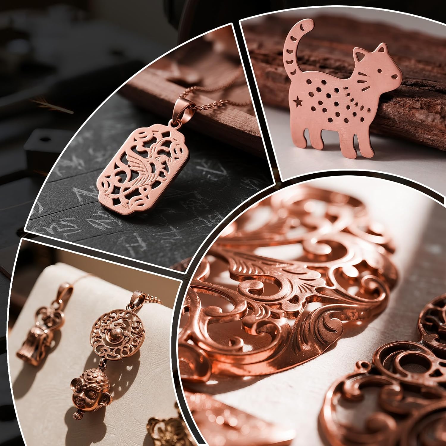 2 Pcs 99.9%+ Pure Copper Sheet, 6" x 6", 28 Gauge Thickness Copper Plates, 153 x 153 x 0.3mm, No Scratches, Film Attached - Image 5