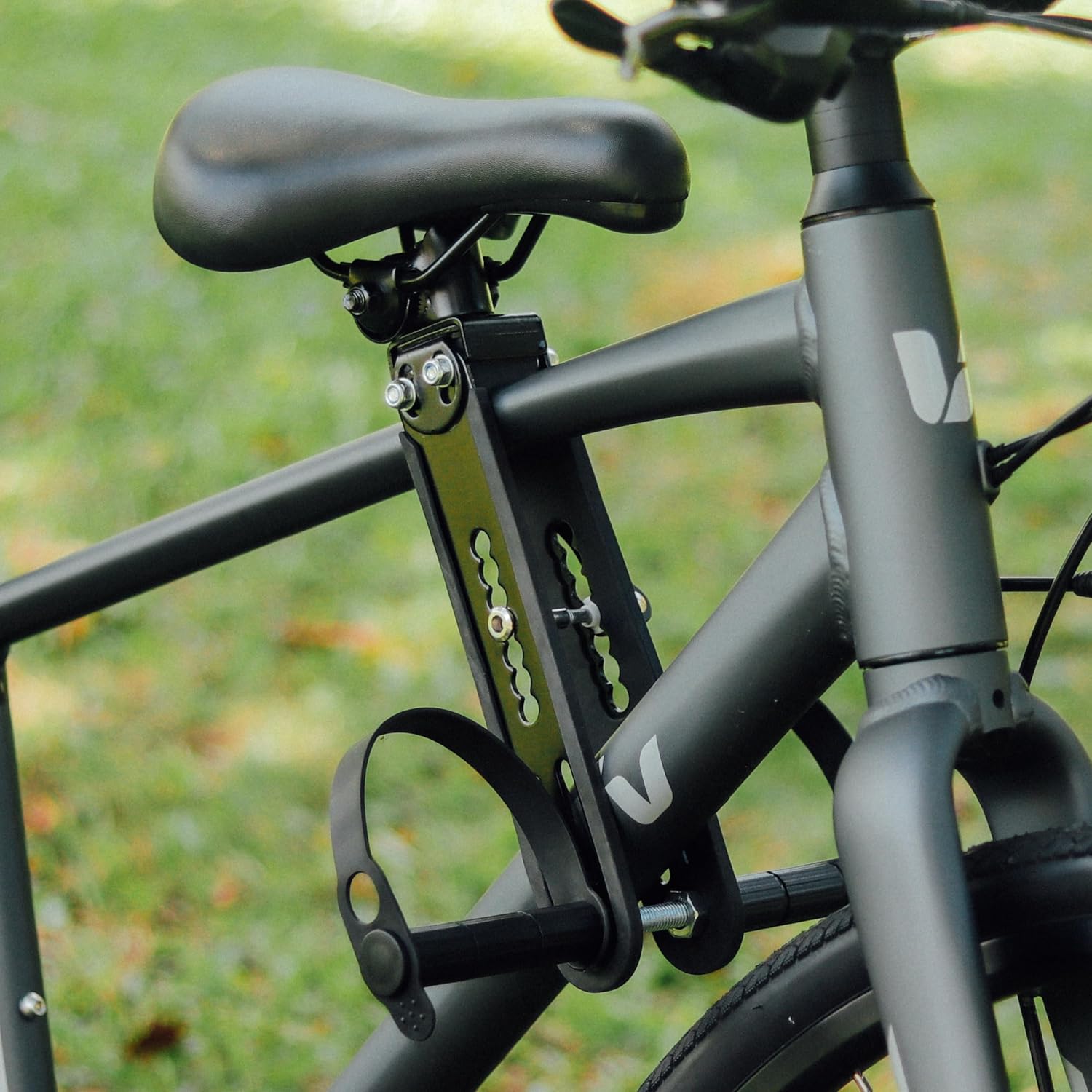 Child Bike Seat Front Mount and Child Handlebar for Mountain Bike Parent-Child Riding, Kid Bike Seat&Kid Handlebar Compatible with All Adult MTB Bike for Family Outdoor Activities - Image 3