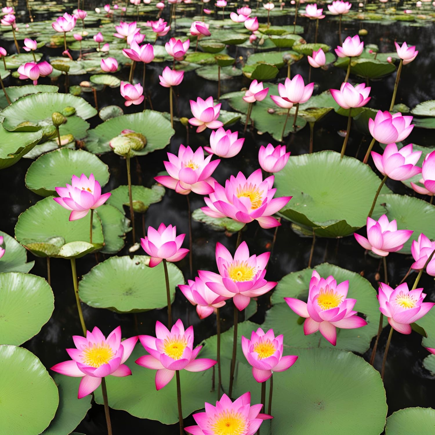 30 Mixed Miniature Water Lily & Lotus Seeds Vibrant Blooms for Bowls & Ponds Non-GMO, Indoor/Outdoor Water Garden in a Bowl or Pond - Image 7