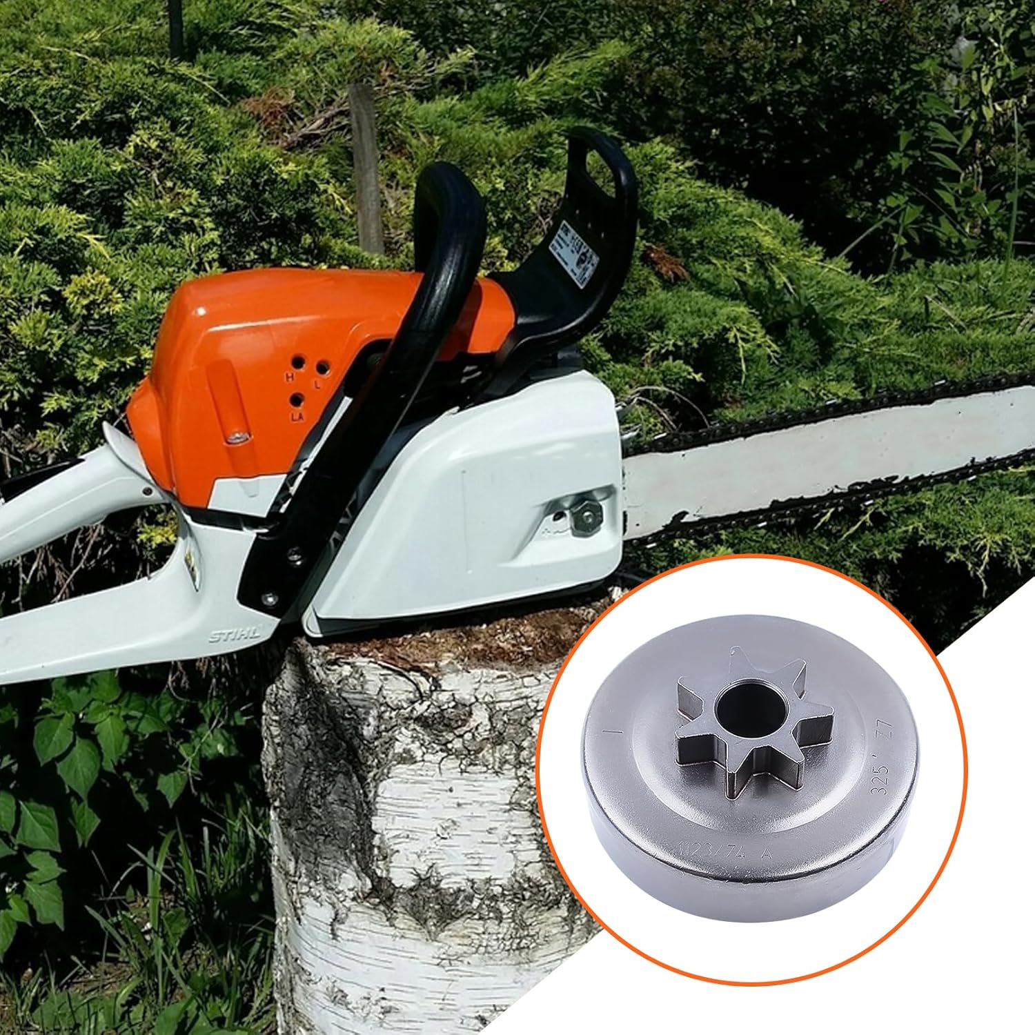.325"-7T Clutch Drum Spur Sprocket Cover Kit for Stihl MS231 MS251 MS241 MS231C MS241C MS251C Chainsaw 1143 640 2002 - Image 7