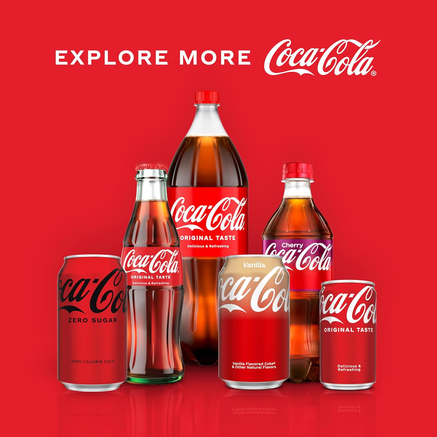 Coca-Cola Soda Soft Drinks, 16.9 fl oz Bottles, 6 Pack - Classic Cola Soft Drink Pack - Image 7