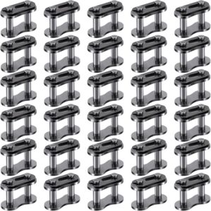 PAGOW 30pcs 40 Roller Chain Connect...