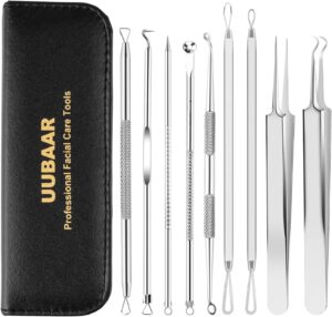 UUBAAR 9PCS Blackhead Remover Tools...