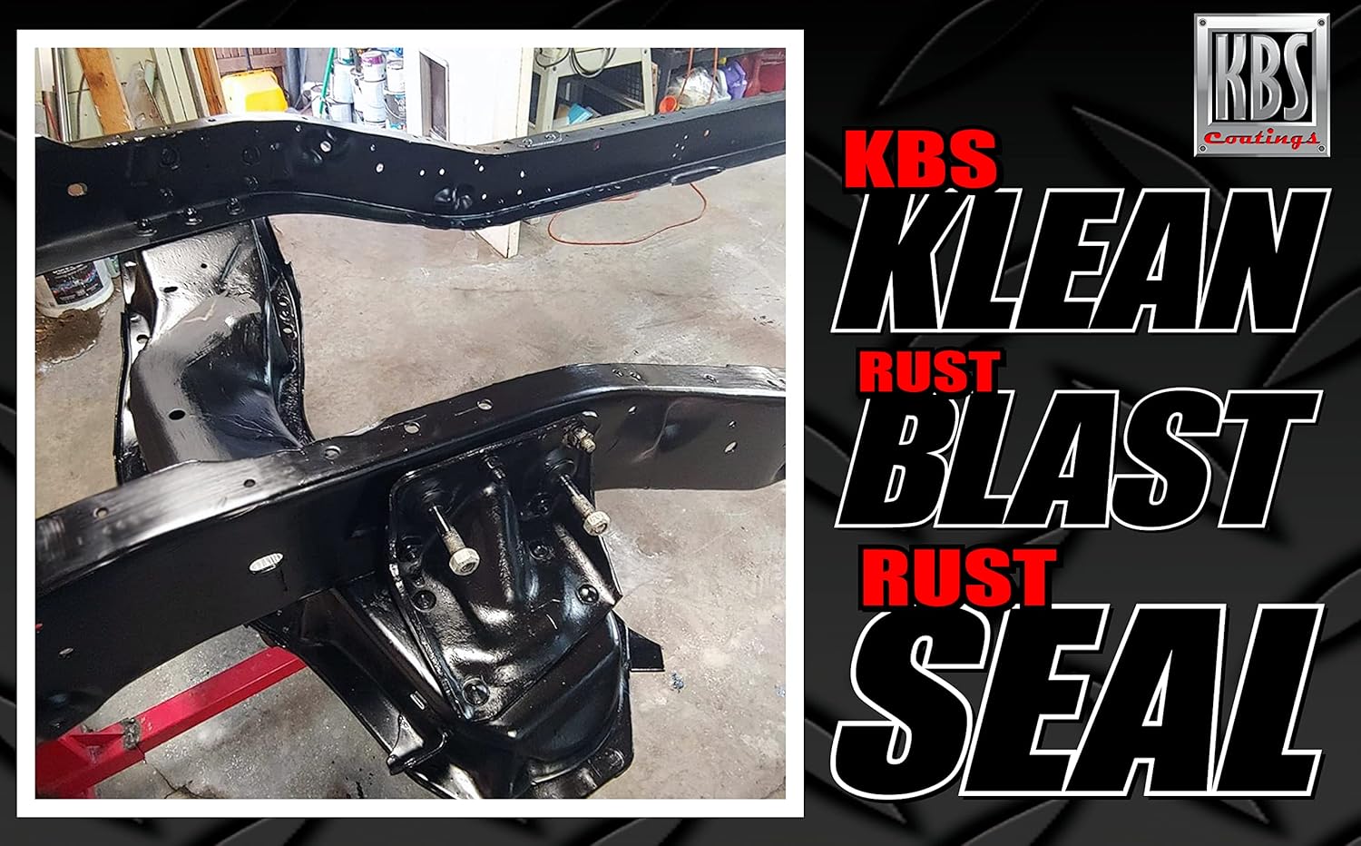 KBS Coatings 4402 Satin Black Rustseal -1 quart, Covers 50 Sq Ft, Proven Rust Prevention - Image 3