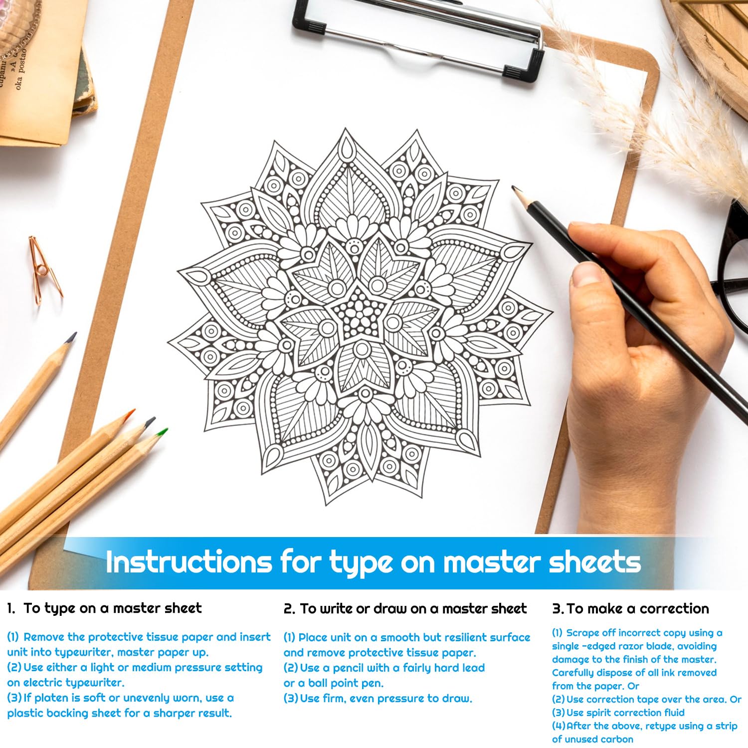 Tattoo Transfer Paper, Cridoz 35 Sheets Stencil Transfer Paper for Tattooing, A4 Size - Image 3