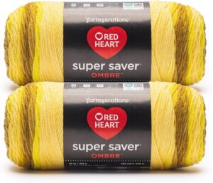 Red Heart Super Saver Ombre Lime Ya...