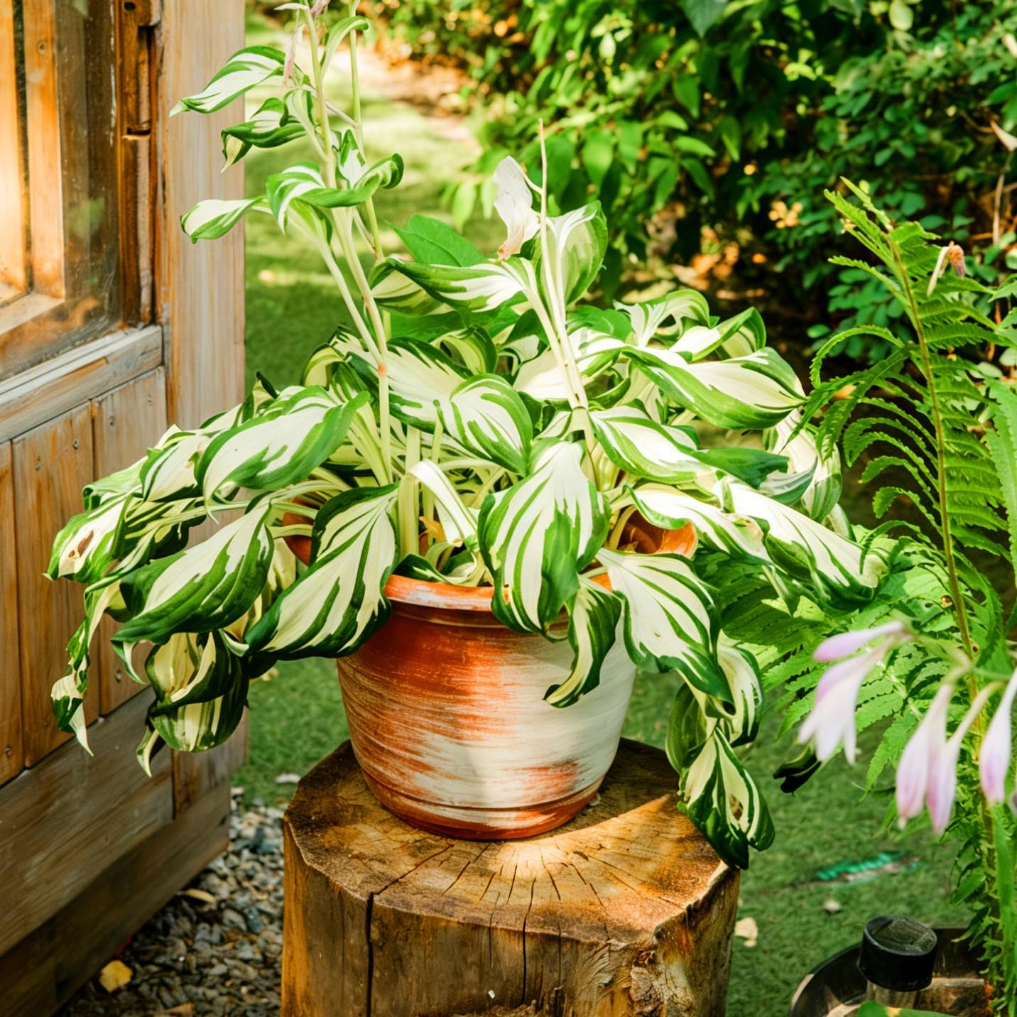 Hosta Seeds for Planting, 230+pcs Rare Perennial Hosta Flower Seeds, Non-GMO Heirloom Long Blooming Plants Shaded Entry Pathway Flowers for Garden Outdoors - Image 7