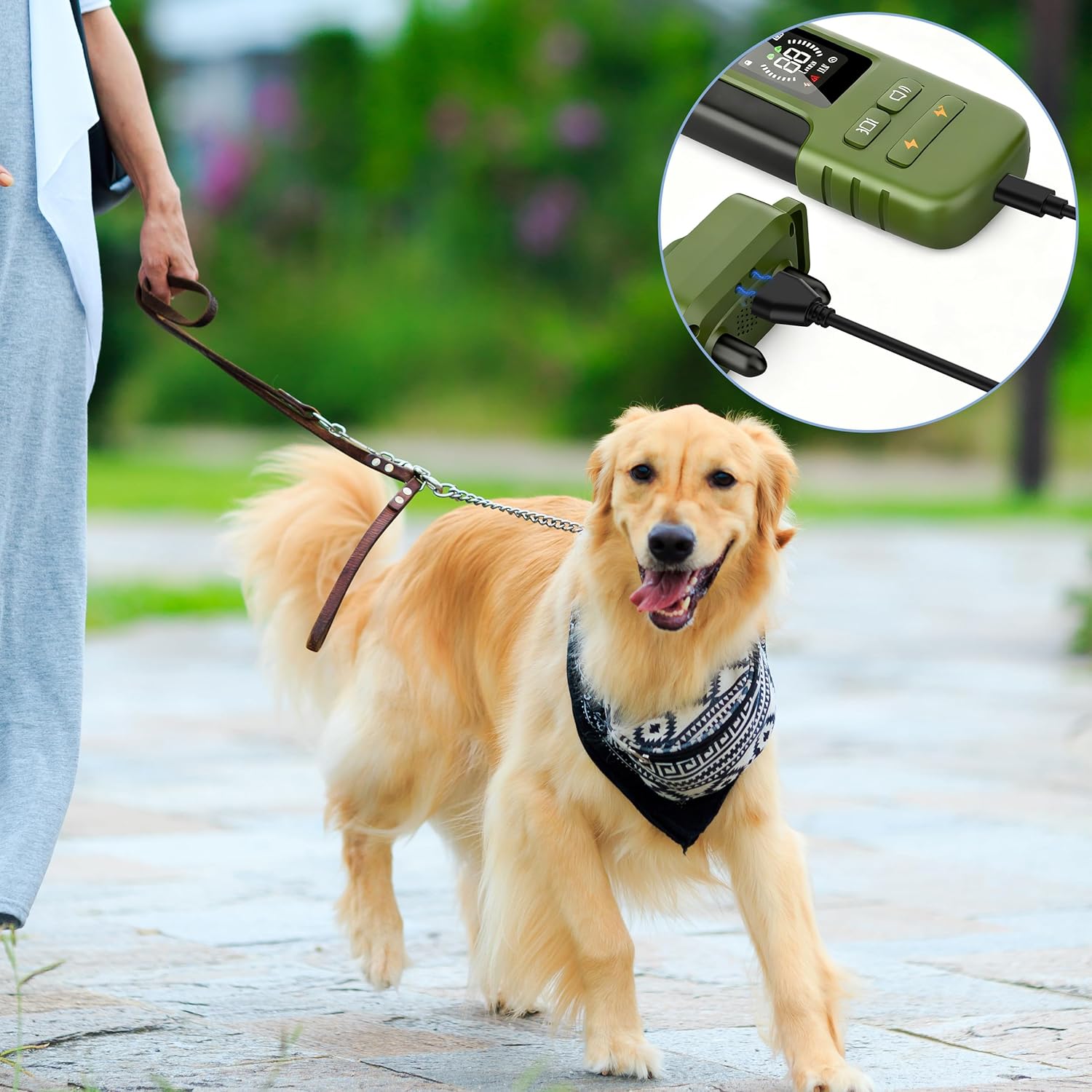 Vanjua Charger for Delupet/Yawpet/Jugbow Dog Training Collar and Remote, 2-in-1 USB C and Magnetic Bark Collar Charging Cable (Black) - Image 8