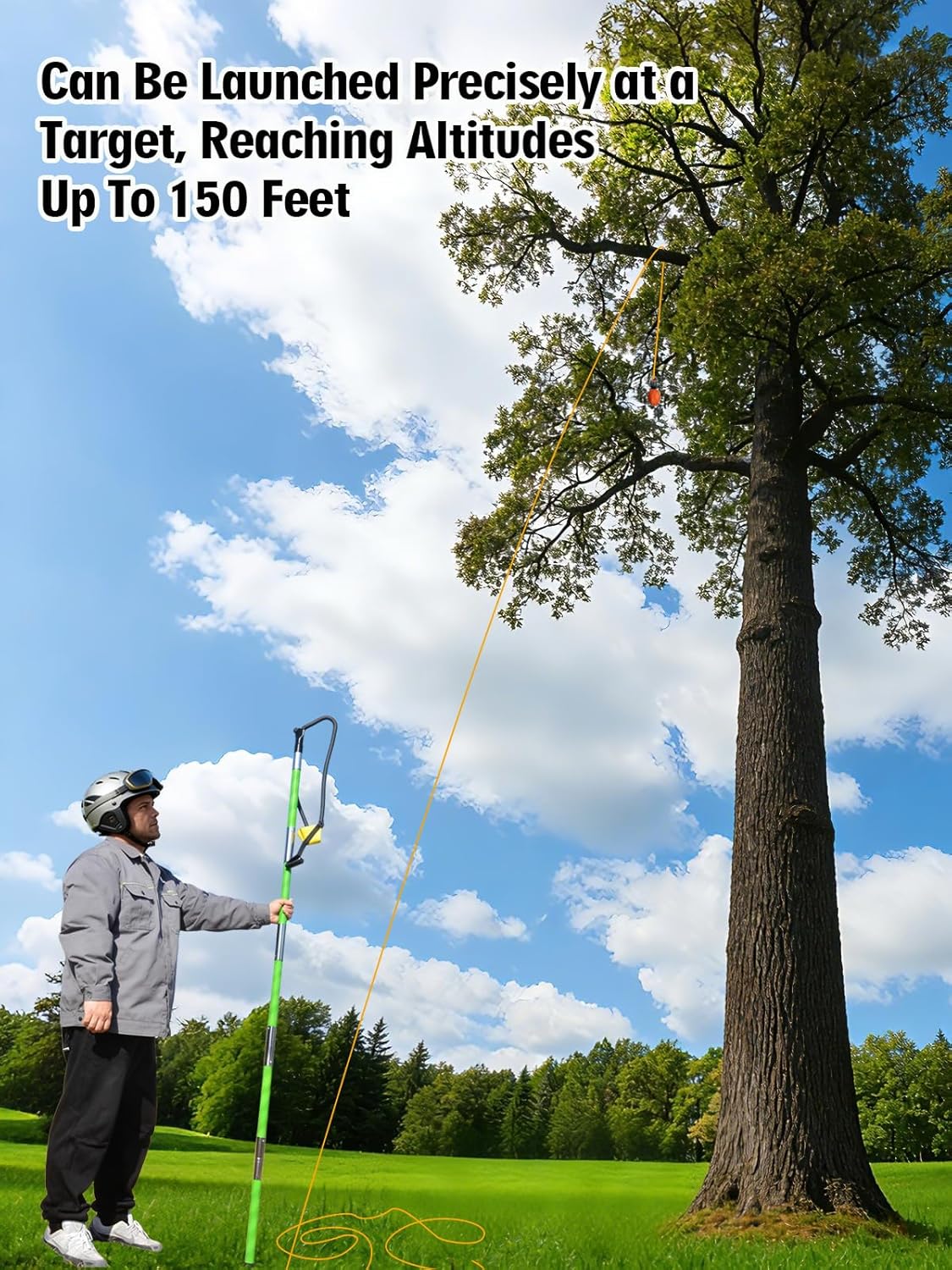 Slingshot Arborist Throw Line Rope Launcher Sling Shot for Adults - Image 3
