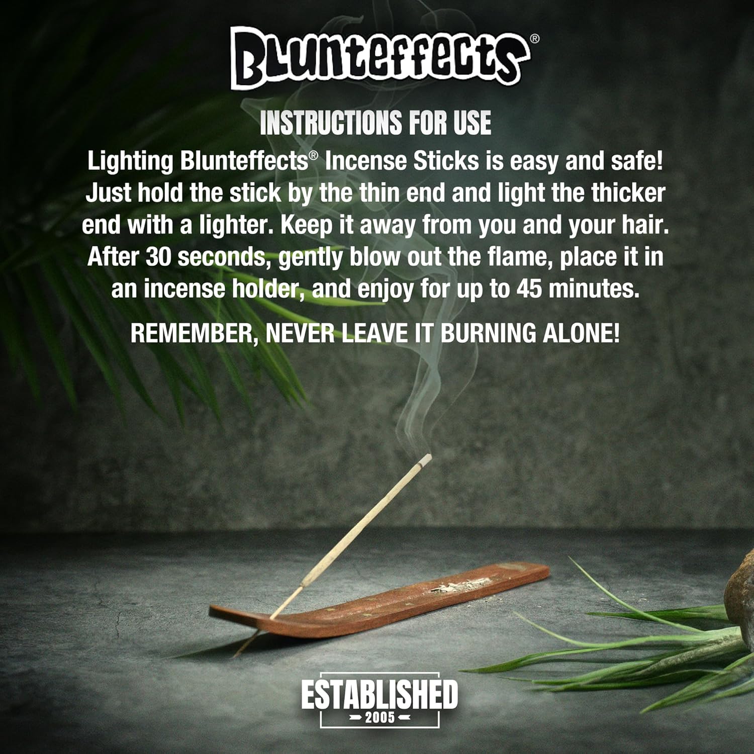 Blunteffects Hand-Dipped Incense Sticks - Premium 144-Pack Variety Set, 12 Different Scents, 11" Long, USA-Made Aromatherapy with Long Burn Time (12 Pack, 144 Total Sticks) - Image 7