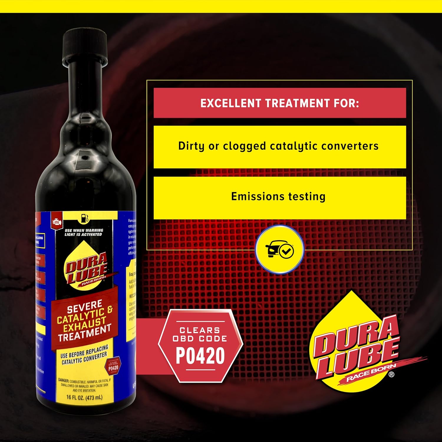 Dura Lube Severe Catalytic and Exhaust Treatment Cleaner Fuel Additive | 16 Fl oz, 2-Pack - Image 7