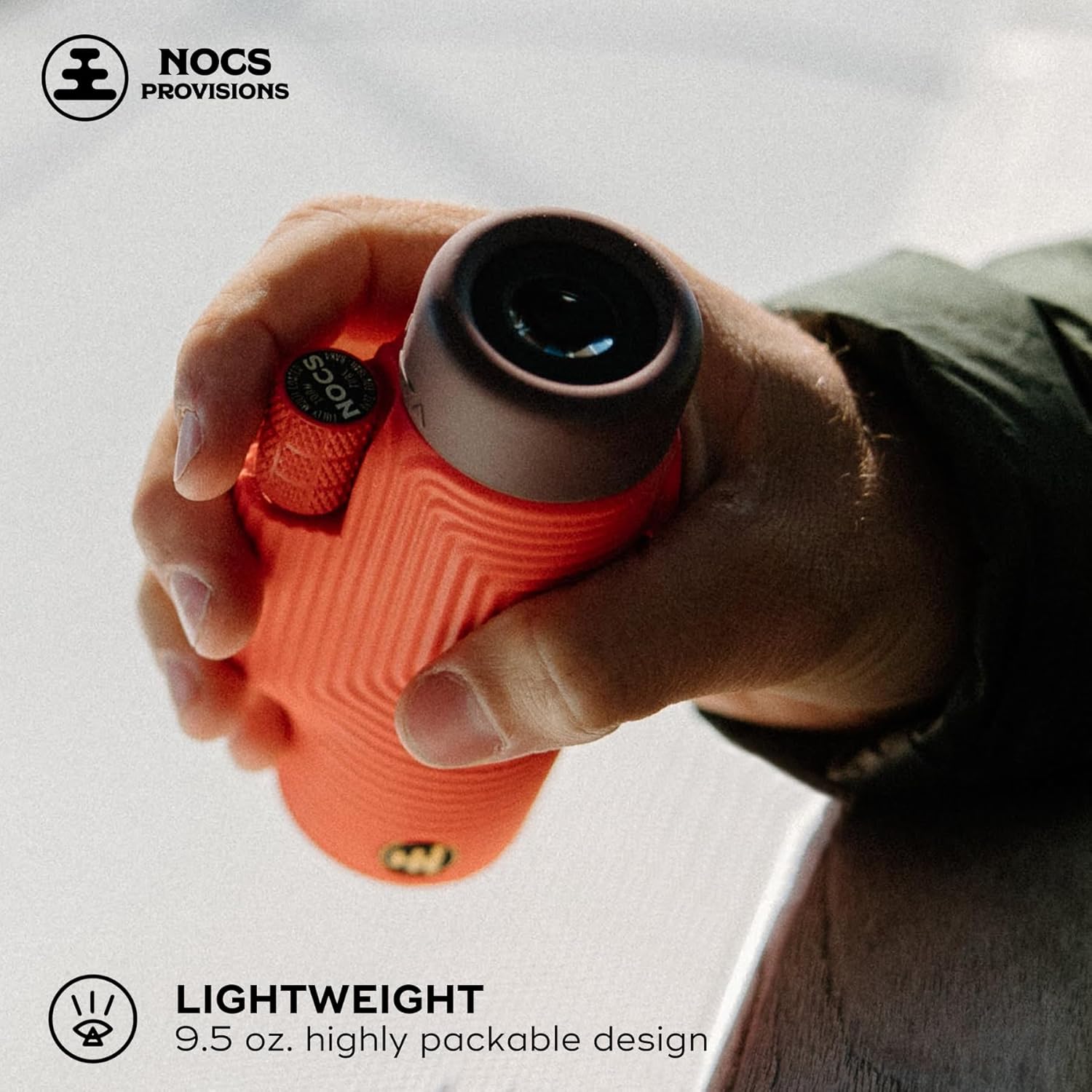 Nocs Provisions Zoom Tube 8x32 Monocular, 8X Magnification Telescope, Bak4 Prism, Wide Field of View for Bird Watching, Backpacking & Wildlife Viewing - Twilight Haze Blue LTD - Image 5