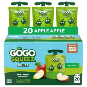 GoGo squeeZ No Sugar Added Applesau...