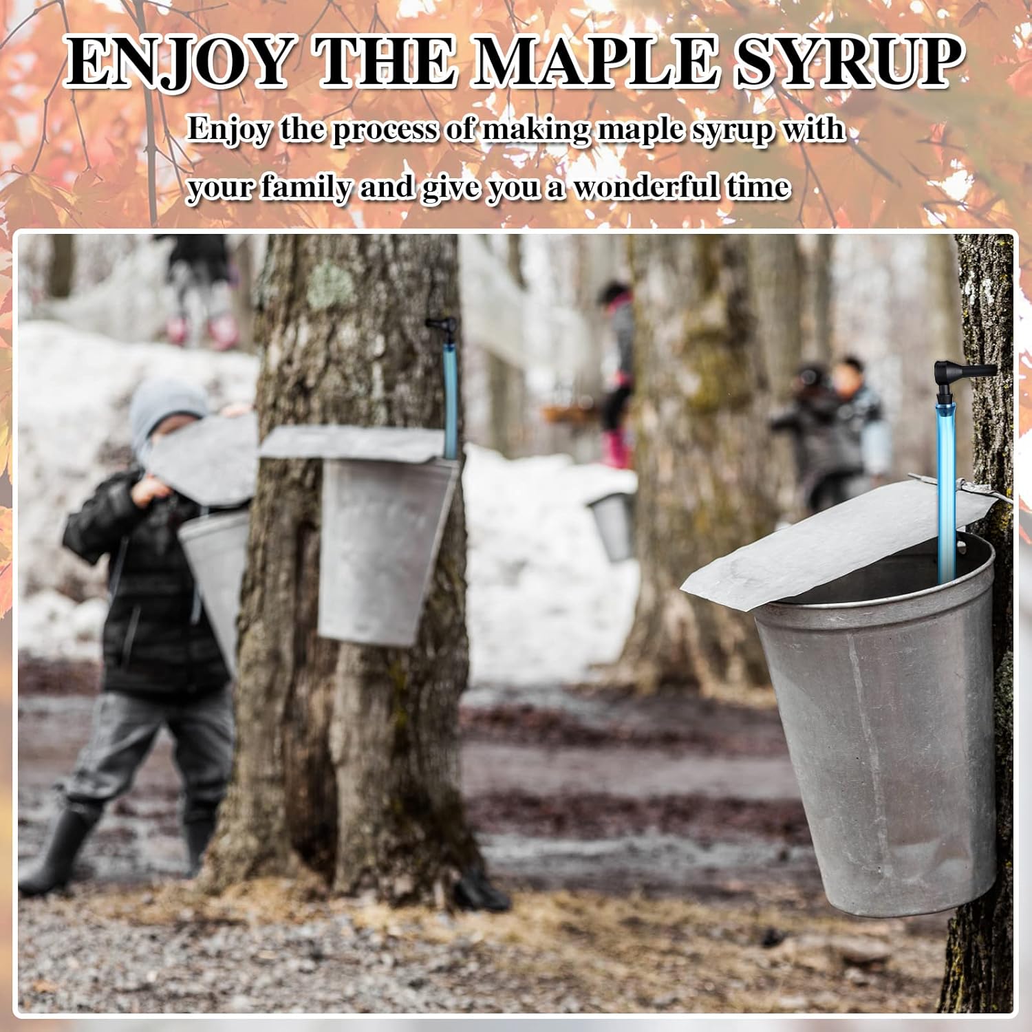 Hortsun 5 Set Maple Syrup Tree Tapping Kit Maple Syrup Sugaring Starter Taps Include 5 Pieces Maple Tree Tap Extractors and 5 Pieces Syrup Collection Extractor Tubes for Birch Maple Syrup Supplies - Image 6
