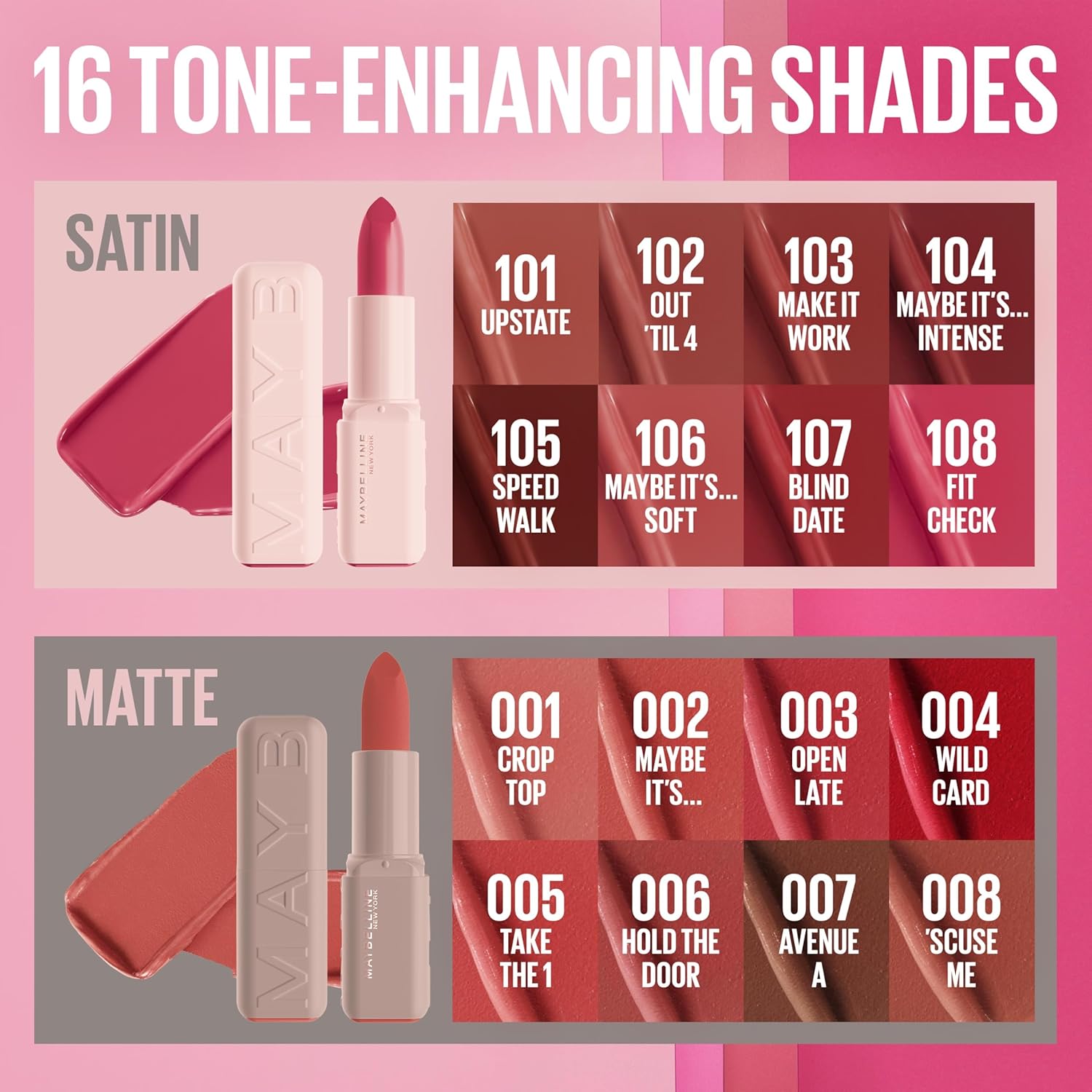 MAYBELLINE Serum Lipstick, Hydrating Lip Makeup with 8HRs of Lip Plumping Moisture with Hyaluronic Acid + Oil Blend, Maybe It's... (Terracotta Rose Nude Matte) - Image 7
