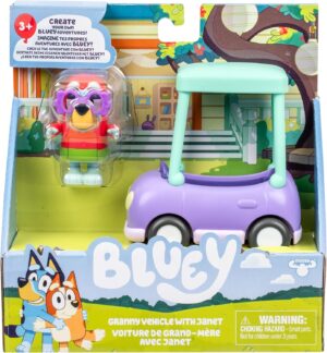Bluey Basic Granny Toddler Toy Car,...
