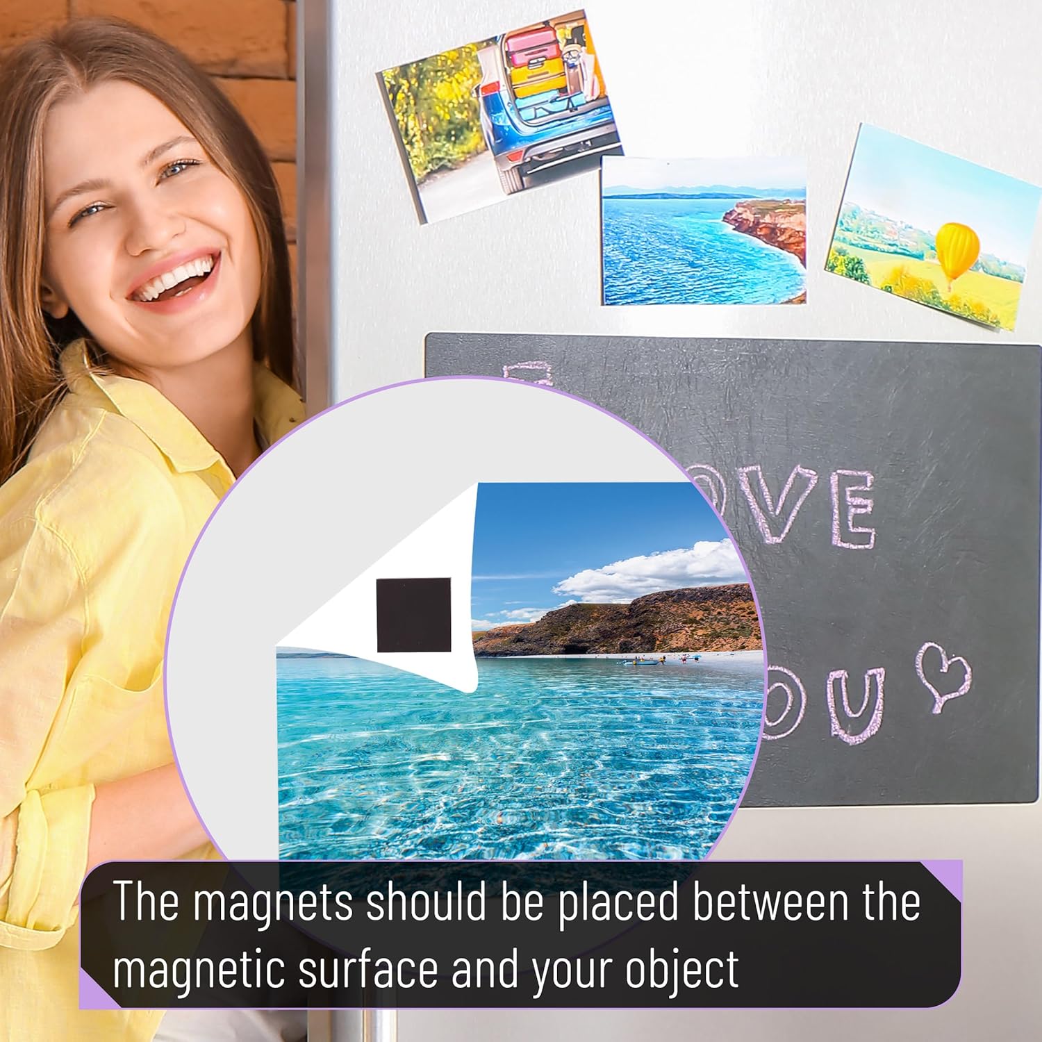 Mr. Pen- Self Adhesive Magnet Dots, 200 pcs, Flexible and Extra Thin, 0.8" Diameter x 0.37" Thickness, Magnetic Dots with Adhesive Backing, Perfect for Crafts, DIY Projects & Decorative Magnet - Image 8